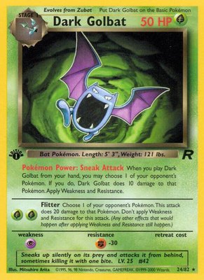 Dark Golbat (24), Team Rocket