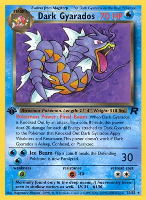 Dark Gyarados (25), Team Rocket