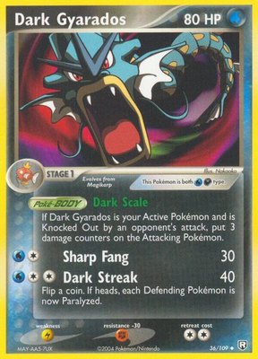 Dark Gyarados, EX Team Rocket Returns