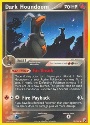 Dark Houndoom, EX Team Rocket Returns