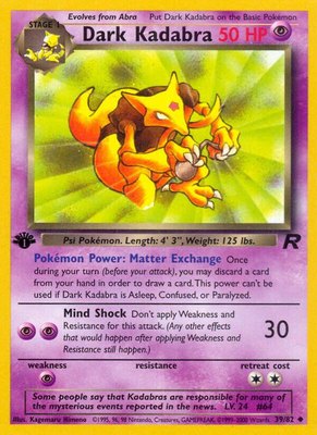 Dark Kadabra, Team Rocket