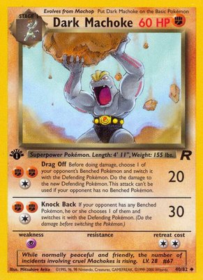 Dark Machoke, Team Rocket