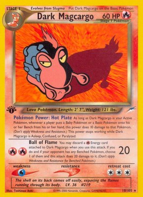 Dark Magcargo, Neo Destiny