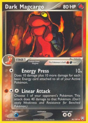 Dark Magcargo, EX Team Rocket Returns