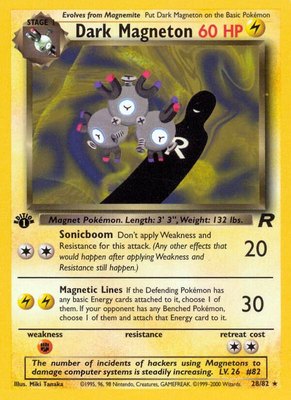 Dark Magneton (28), Team Rocket