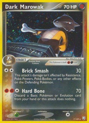 Dark Marowak, EX Team Rocket Returns