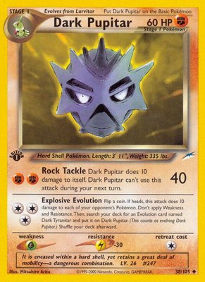 Dark Pupitar, Neo Destiny
