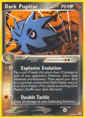 Dark Pupitar, EX Team Rocket Returns