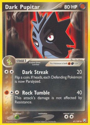 Dark Pupitar, EX Team Rocket Returns