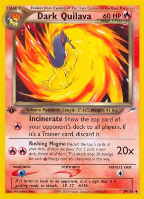 Dark Quilava, Neo Destiny