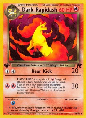 Dark Rapidash, Team Rocket