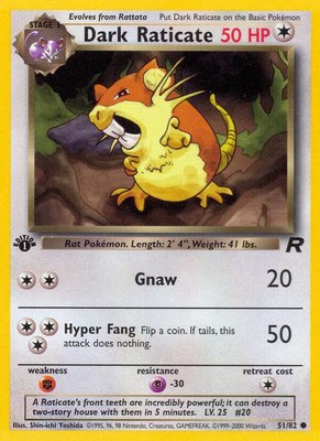 Dark Raticate, Team Rocket