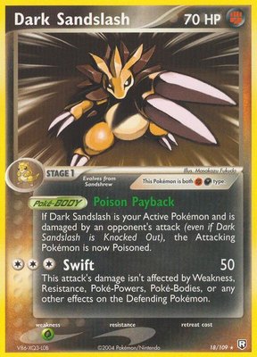 Dark Sandslash, EX Team Rocket Returns