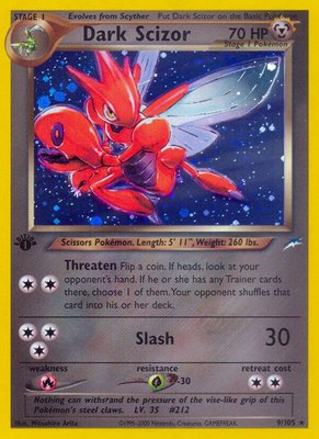Dark Scizor, Neo Destiny