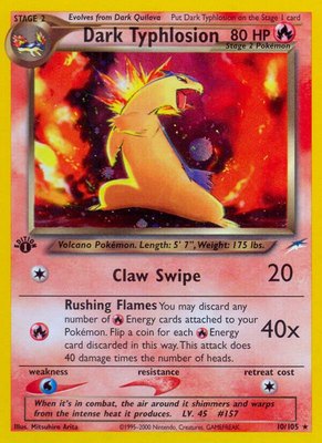 Dark Typhlosion, Neo Destiny