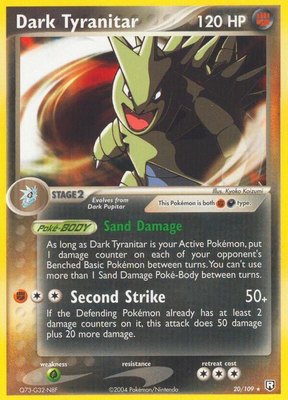 Dark Tyranitar, EX Team Rocket Returns
