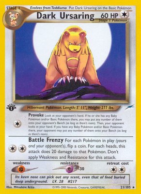 Dark Ursaring, Neo Destiny