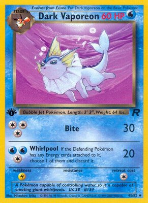 Dark Vaporeon, Team Rocket
