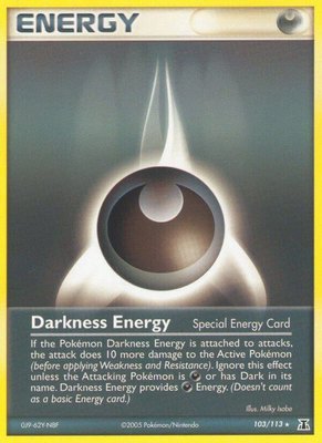 Darkness Energy (Special), EX Delta Species