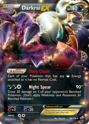 Darkrai EX, Legendary Treasures
