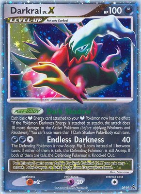 Darkrai LV.X, Diamond and Pearl Promos