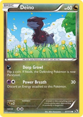Deino, Legendary Treasures