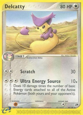 Delcatty, EX Sandstorm
