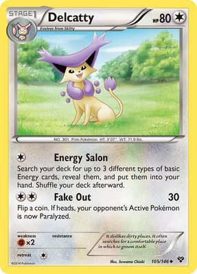 Delcatty, XY Base Set