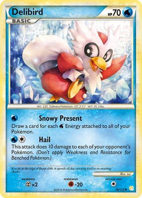 Delibird, HeartGold SoulSilver