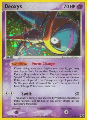 Deoxys (Speed Forme), EX Emerald