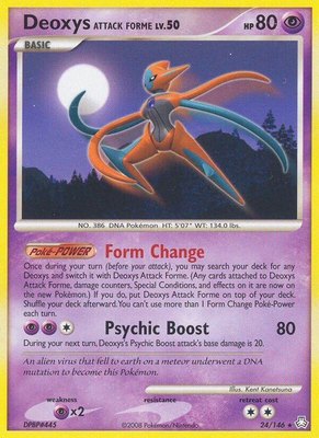 Deoxys Attack Forme, Legends Awakened