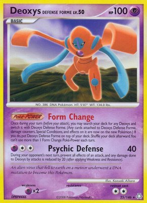 Deoxys Defense Forme, Legends Awakened