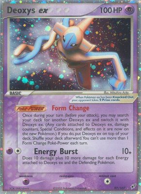 Deoxys ex (Normal Forme), EX Deoxys