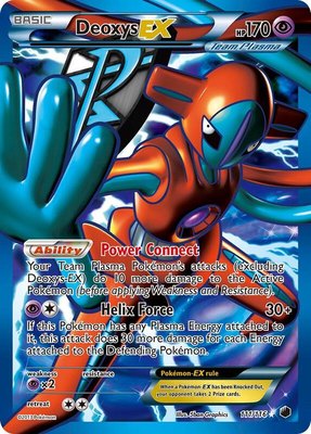 Deoxys EX (Team Plasma) (Full Art), Plasma Freeze