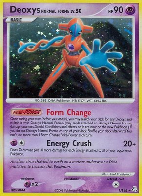 Deoxys Normal Forme, Legends Awakened