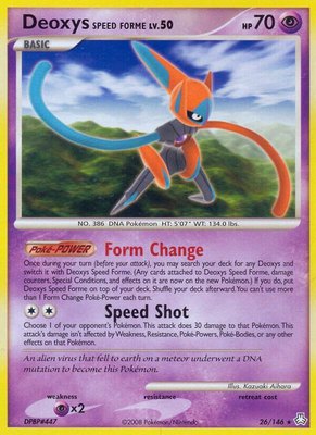 Deoxys Speed Forme, Legends Awakened