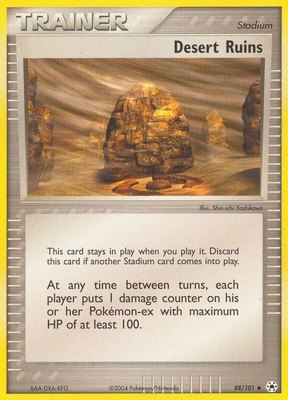 Desert Ruins, EX Hidden Legends