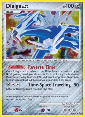 Dialga (5), Platinum