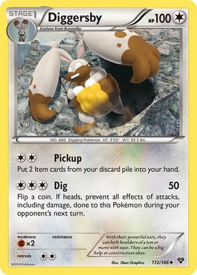 Diggersby, XY Base Set
