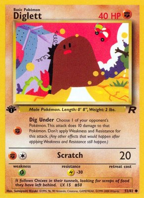 Diglett, Team Rocket