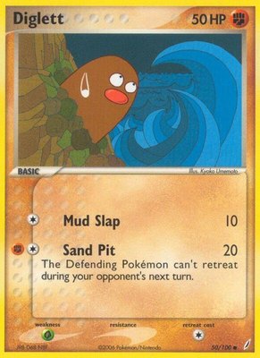 Diglett, EX Crystal Guardians