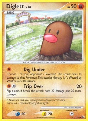 Diglett, Platinum