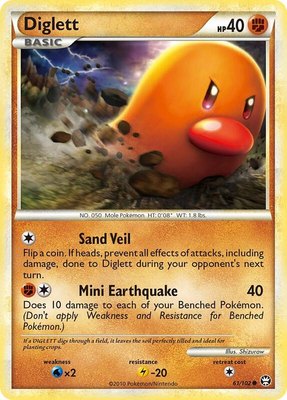 Diglett, Triumphant