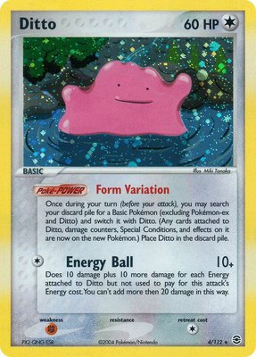 Ditto, EX FireRed & LeafGreen