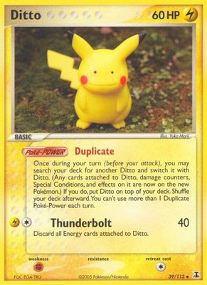 Ditto (Pikachu), EX Delta Species