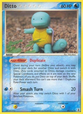 Ditto (Squirtle), EX Delta Species