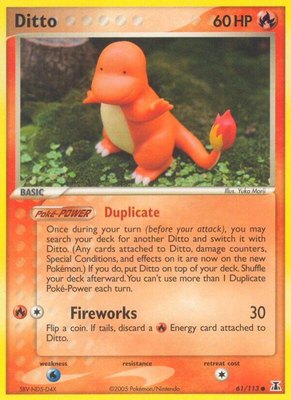 Ditto (Charmander), EX Delta Species