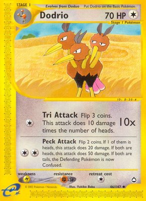 Dodrio, Aquapolis