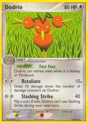 Dodrio, EX Hidden Legends