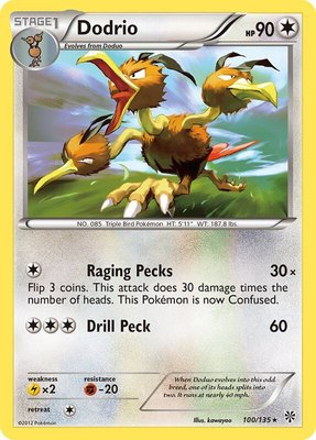 Dodrio, Plasma Storm